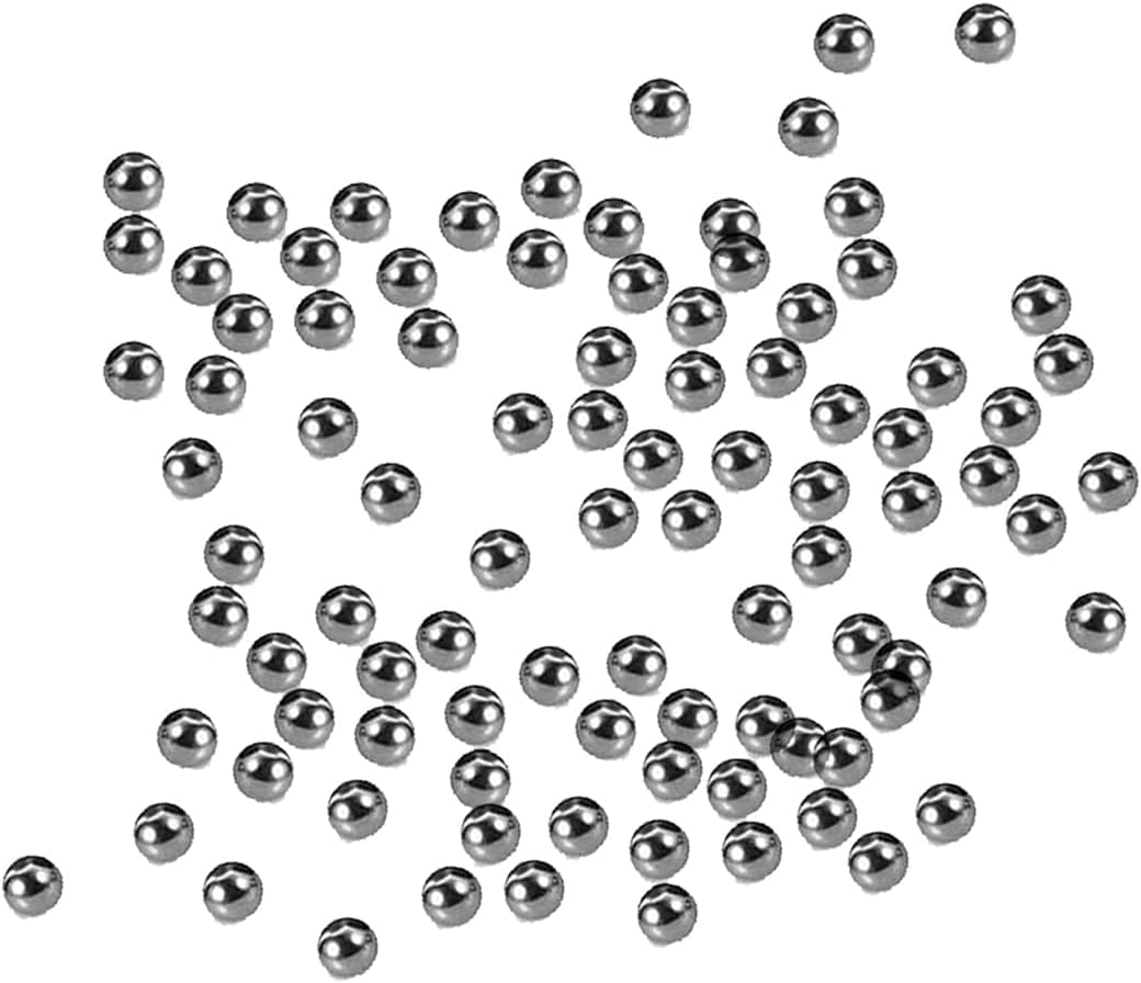 Billes De Mélange Pour Peinture Acrylique Pour Modélisme, 100 Pièces, Acier Inoxydable 304, 5,5 Mm