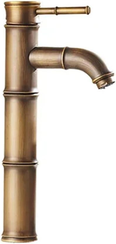Robinet De Lavabo En Laiton, Robinet De Luxe, Grande Connexion D'Eau Chaude Et Froide Avec Deux Tuyaux, Cuisine, Jardin, Toilettes