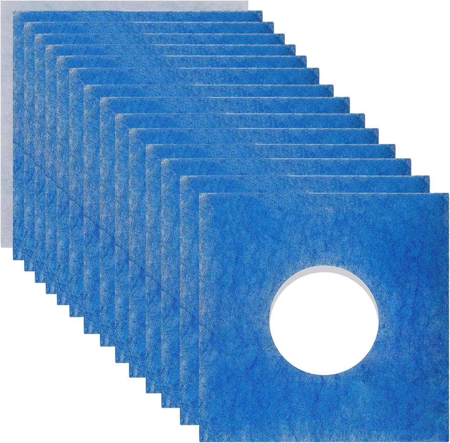 Lot De 15 Filtres De Rechange Lf/elf Pour Ventilateur Limodor Limot Lf/elf F/c F-lf/5 00010 Lig, 226 X 226 Mm, Diamètre 95 Mm, Classe De Filtre À Poussière G4, Type De Filtre Fd