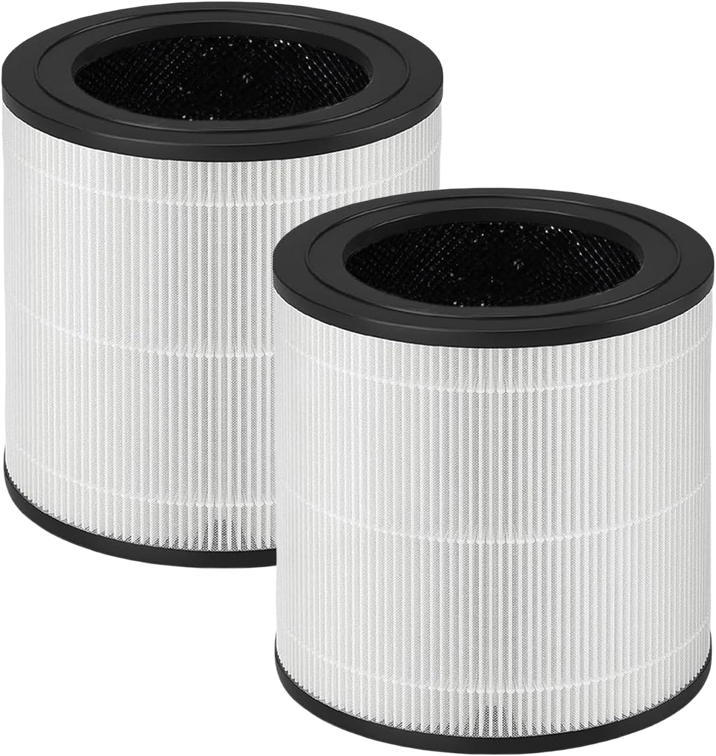 Filtres À Air, 2 Pièces, Compatibles Avec Les Purificateurs D'Air Philips Série 600 Ac0650/10 Ac0651/10, Filtre Hepa 3 En 1 Avec Charbon Actif