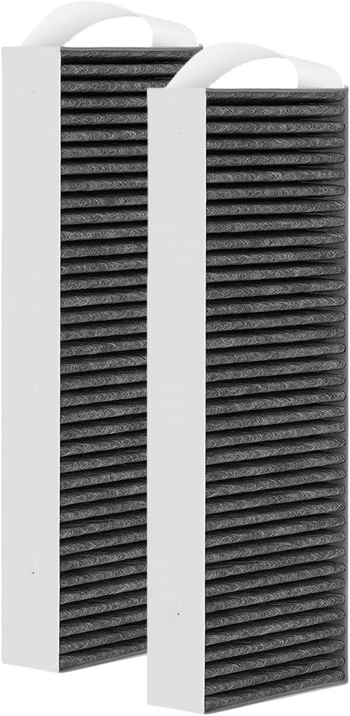 Lot De 2 Filtres À Charbon Actif De Rechange, Compatibles Avec Les Hottes Bora Pure/x Pure/s Pure Puakf Puru Puxu – Pour Hottes À Recirculation