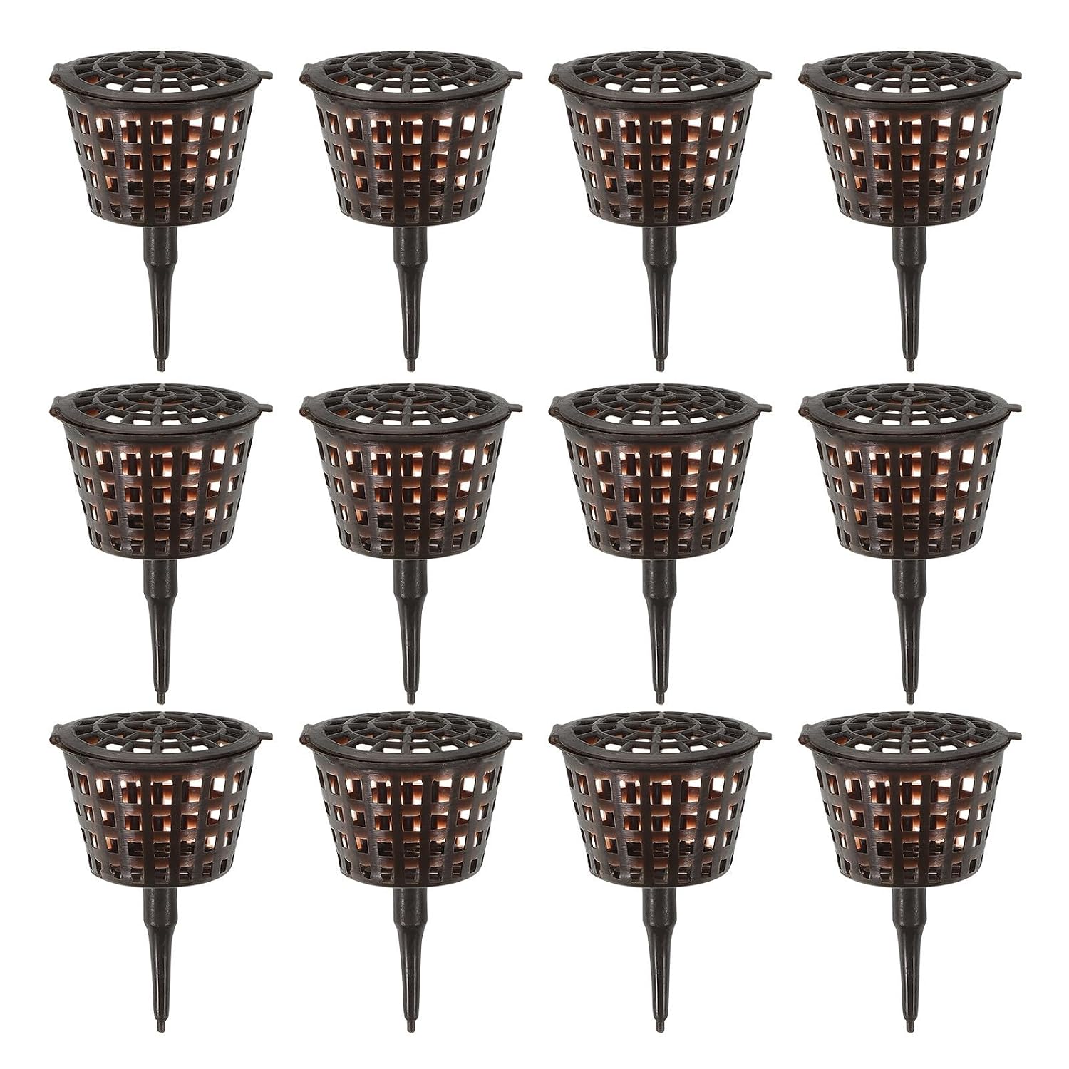 Plateaux De Plantation En Plastique Pour Bonsaïs Avec Couvercles, Paniers À Engrais Pour Bonsaïs, Fertilisation Contrôlée, Jardins De Vacances.