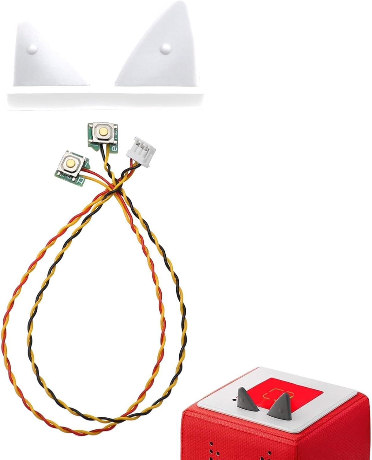 Câble De Rechange Pour La Toniebox Inclus. Boutons Électroniques. Oreillettes De Rechange (couleurs Variées).