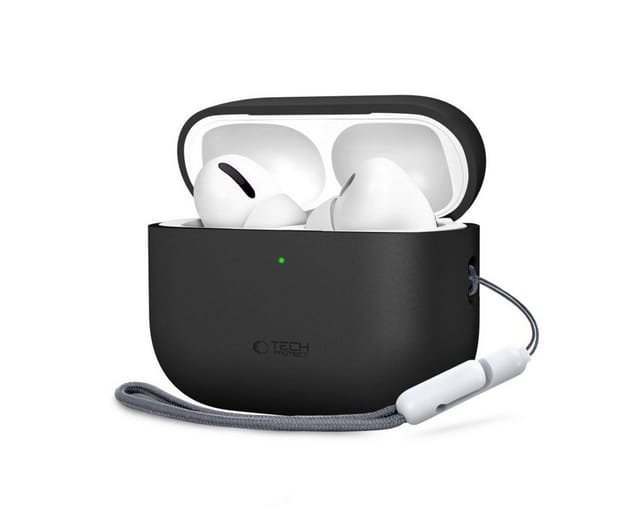 Schutzhülle Aus Silikon Für Airpods Pro 3 Kopfhörer – Schwarz