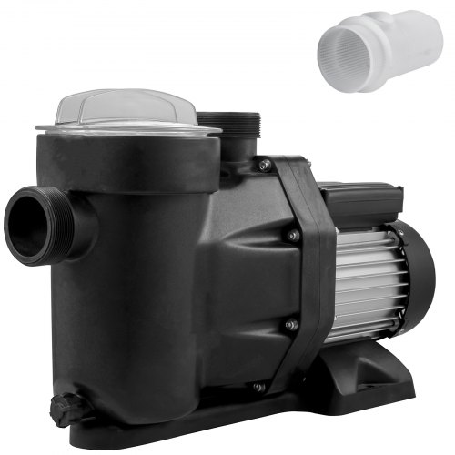 Schwimmbadpumpe 750 W 1 Ps Poolpumpen Max. Durchfluss 19200 L/h Filterpumpe Geschwindigkeit 3450 U/min Umwälzpumpe Max. Temperatur 50° C Wasserpumpe Pool Ideal Für Schwimmbäder Thermalbäder Spa