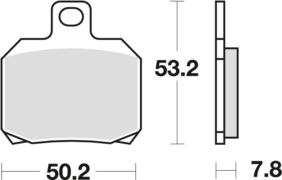 Trw Zf Bremsbeläge Kh266 Organisch Für Aprilia Etv 1000 Caponord (01-09), Rsv 1000 (98-10), Rsv4 1000 (ab 13), Ktm 1190 Rc8 (08-15), 1290 Superduke (ab 14), Suzuki Burgman 125 (02-06), Yamaha Yp 125 M