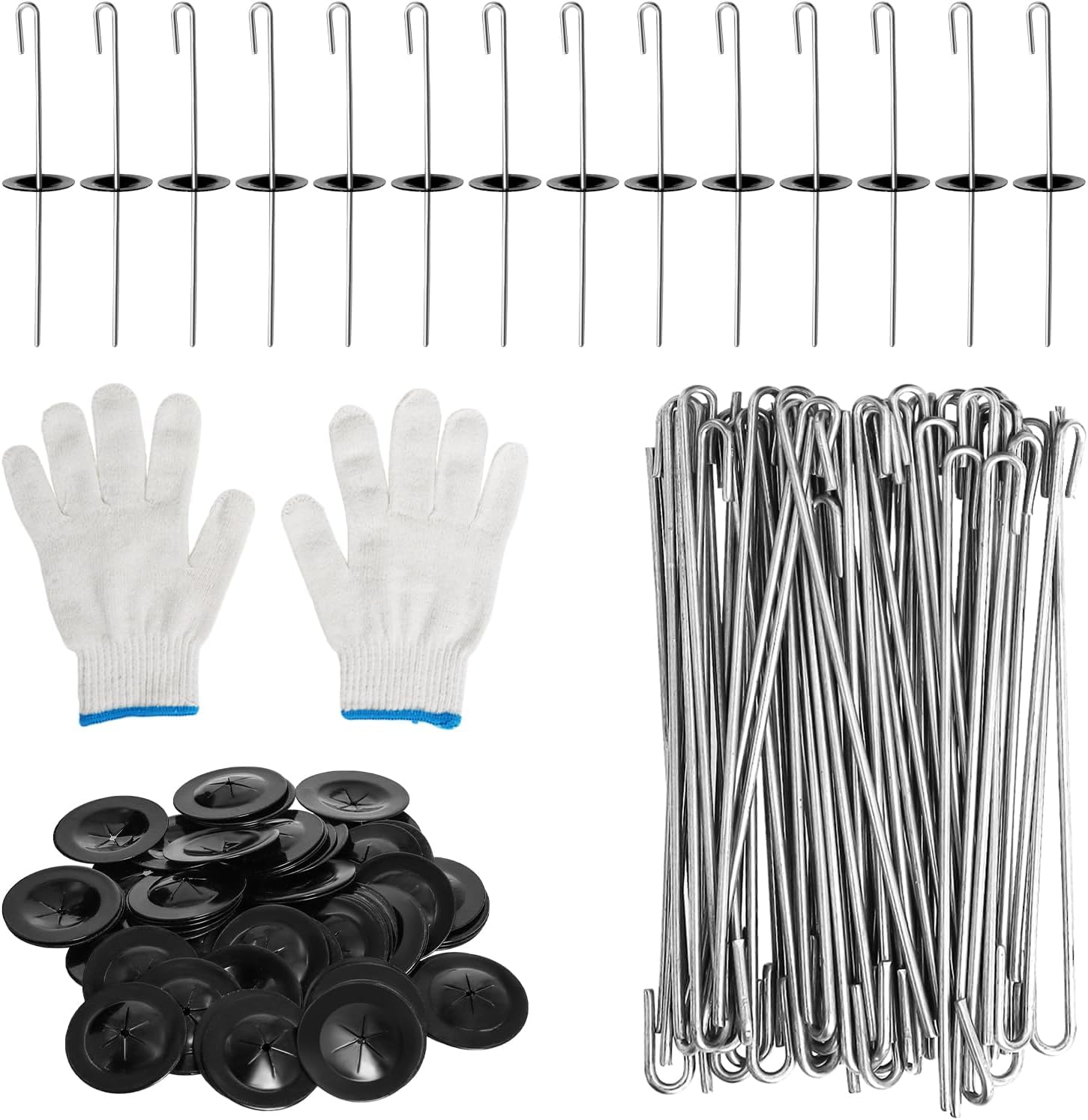 100 Clips De Protection Pour Panneaux Solaires, Supports De Filet De Protection Pour Panneaux Solaires, Filets Anti-pigeons Pour Panneaux Solaires, Clips De Fixation En Acier Inoxydable Pour Panneaux
