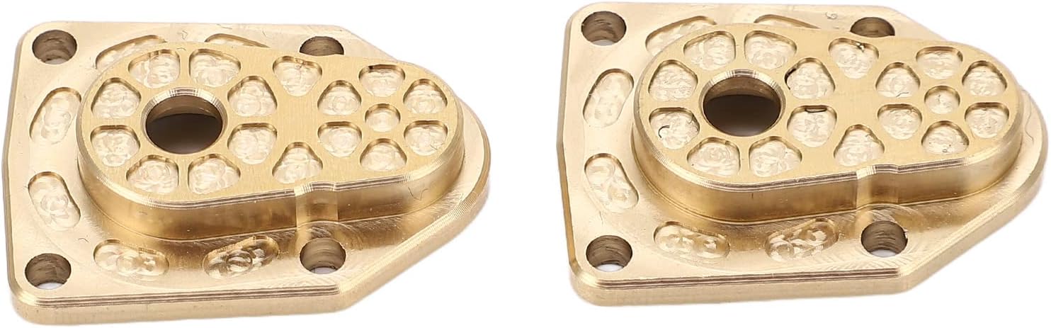 Universal Rc Messing Getriebeabdeckung Dekorativ Und Funktional Für Axial 1/18 Utb18 Capra Modell 2 Stk