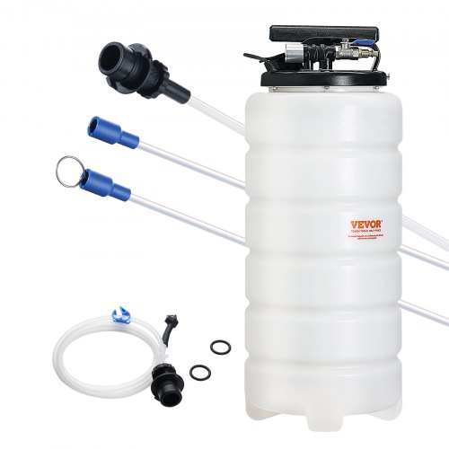 Ölabsaugpumpe 15l Manuell Pneumatisch Ölabsauggerät 0,4–0,8 Mpa Ölwechselpumpe Auto Absaugpumpe Handpumpe Flüssigkeitsabsaugpumpe Geeignet Zum Absaugen Von Motoröl Getriebeöl Bremsflüssigkeit