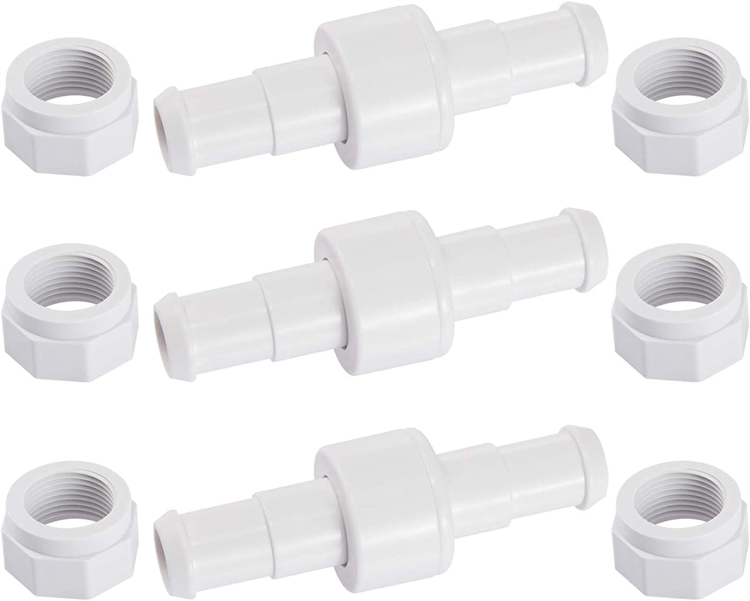 Ensemble D20 Avec 3 Raccords De Tuyau Rotatifs Et 6 Buses D15, Compatible Avec Les Robots De Nettoyage De Piscine Zodiac Polaris 180, 280 Et 380