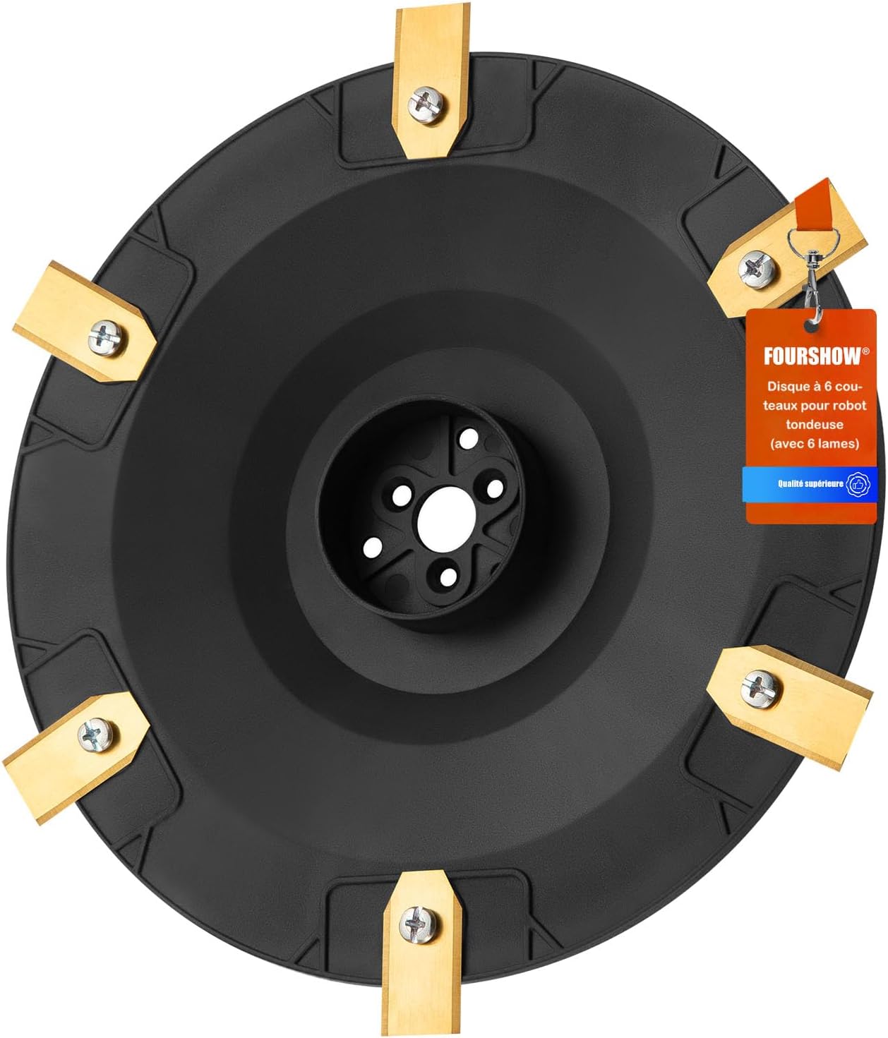 【coupe Plus Efficace】plaques De Lames + 6 Lames De Rechange Compatibles Avec Les Modèles Husqvarna Automower 420, 430x, 440, 520, 550 Et Les Anciens Modèles De La Série 400 Jusqu'en 2019.