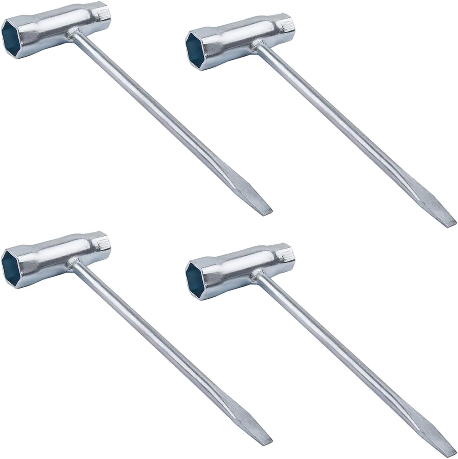Set De Clés De Tronçonneuse De 4 Pièces Avec Tournevis, Clé À Bougie De 13/19 Mm, Clé Combinée Pour Tronçonneuse, Scooter, Tondeuse À Gazon, Débroussailleuse