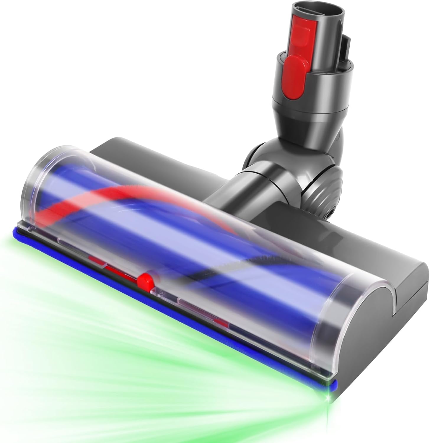 Tête De Brosse De Rechange Compatible Avec Les Aspirateurs Dyson V7, V8, V10, V11, V15, Sv10, Sv11 Et Sv12. Tête De Nettoyage Direct Avec Une Flexibilité À 180° Pour Un Nettoyage En Profondeur Des Tap
