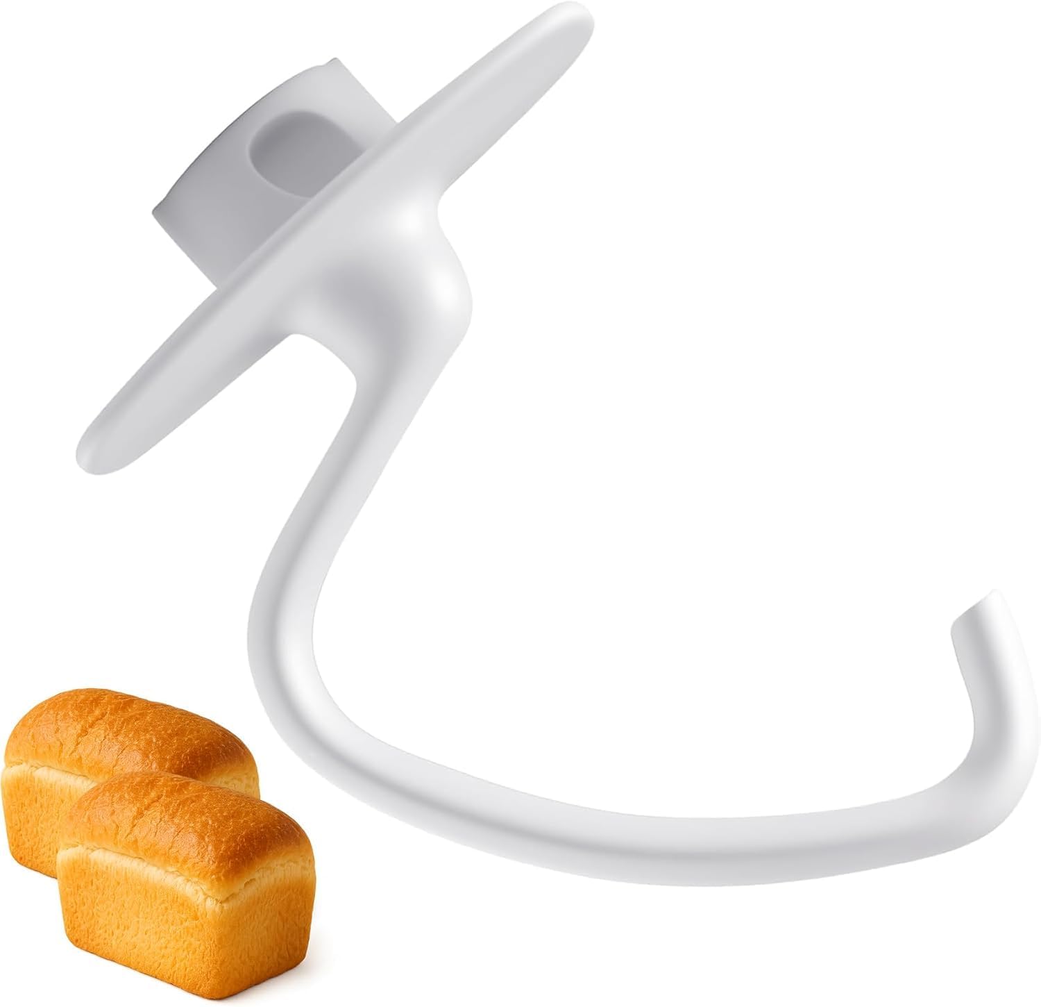 Crochet Pétrisseur De Rechange K45dh, Compatible Avec Les Robots Pâtissiers Kitchenaid K45, K45ss Et Ksm90 De 4,5 Pintes (4,2 L) À Tête Inclinable, Accessoire Pour Le Pain