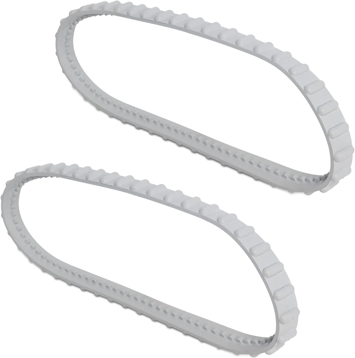 Courroie D'Entraînement En Caoutchouc Rcx23002 Exact, Compatible Avec Les Nettoyeurs De Piscine Hayward Aquavac Tiger Shark Plus Qc Sharkvac (2 Pièces)