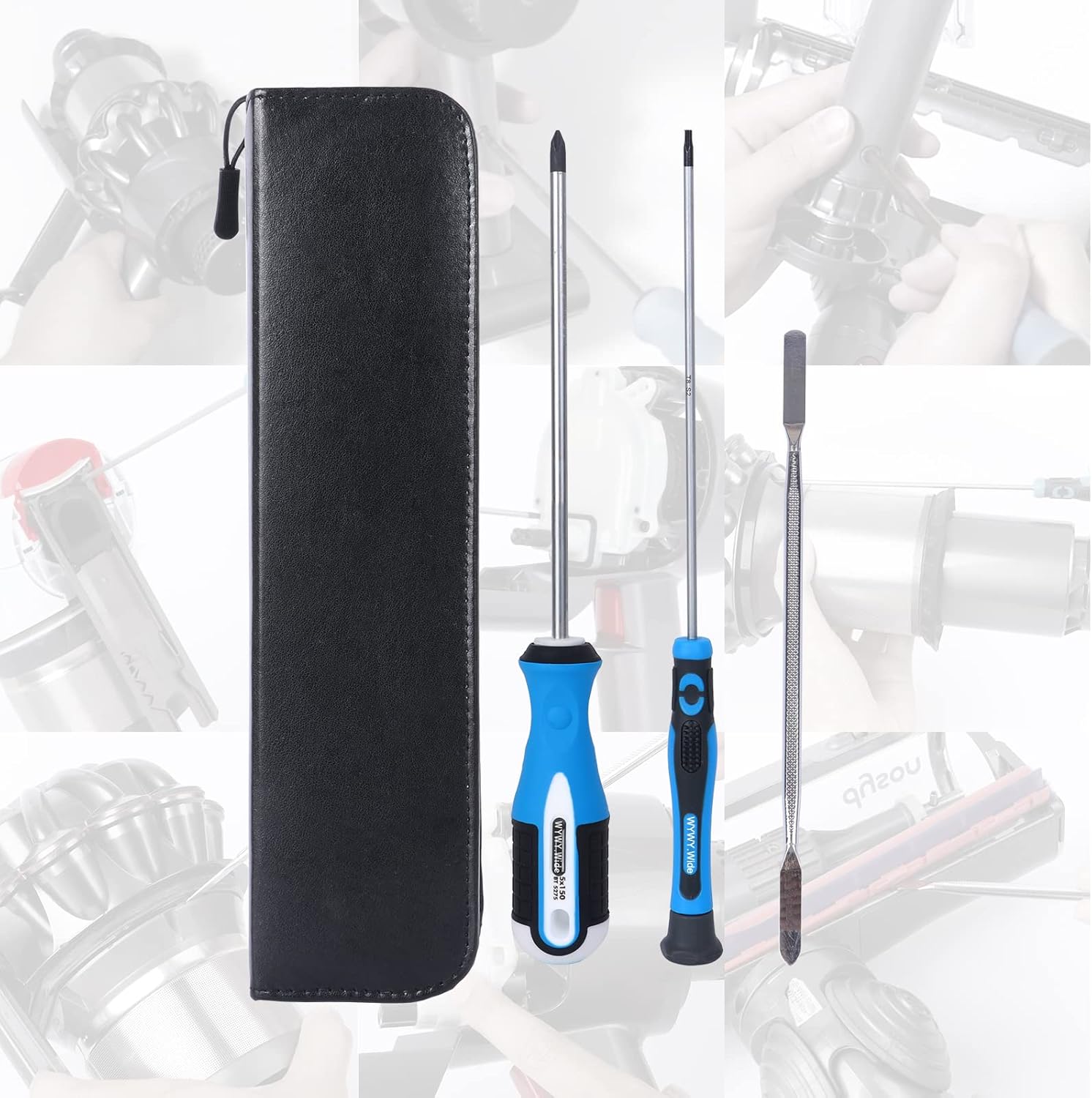 Outil Spécial Compatible Avec Les Aspirateurs Dyson Modèles V6, V7, V8, V10, V11 Et V15. Outil Spécial D'Entretien Et De Nettoyage. Jeu De Tournevis + Levier De Démontage.