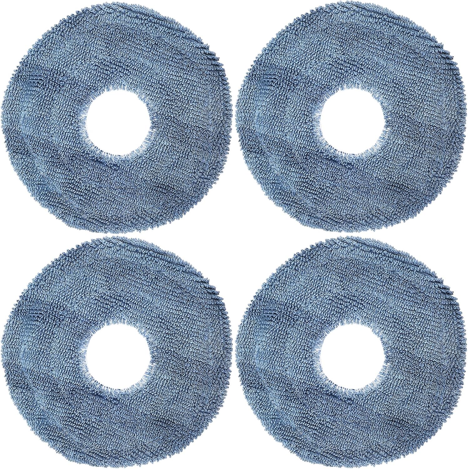 Ensemble De 4 Chiffons De Nettoyage Pour L'Aspirateur Robot Eufy Omni C20, Accessoires De Rechange, Chiffons En Microfibre