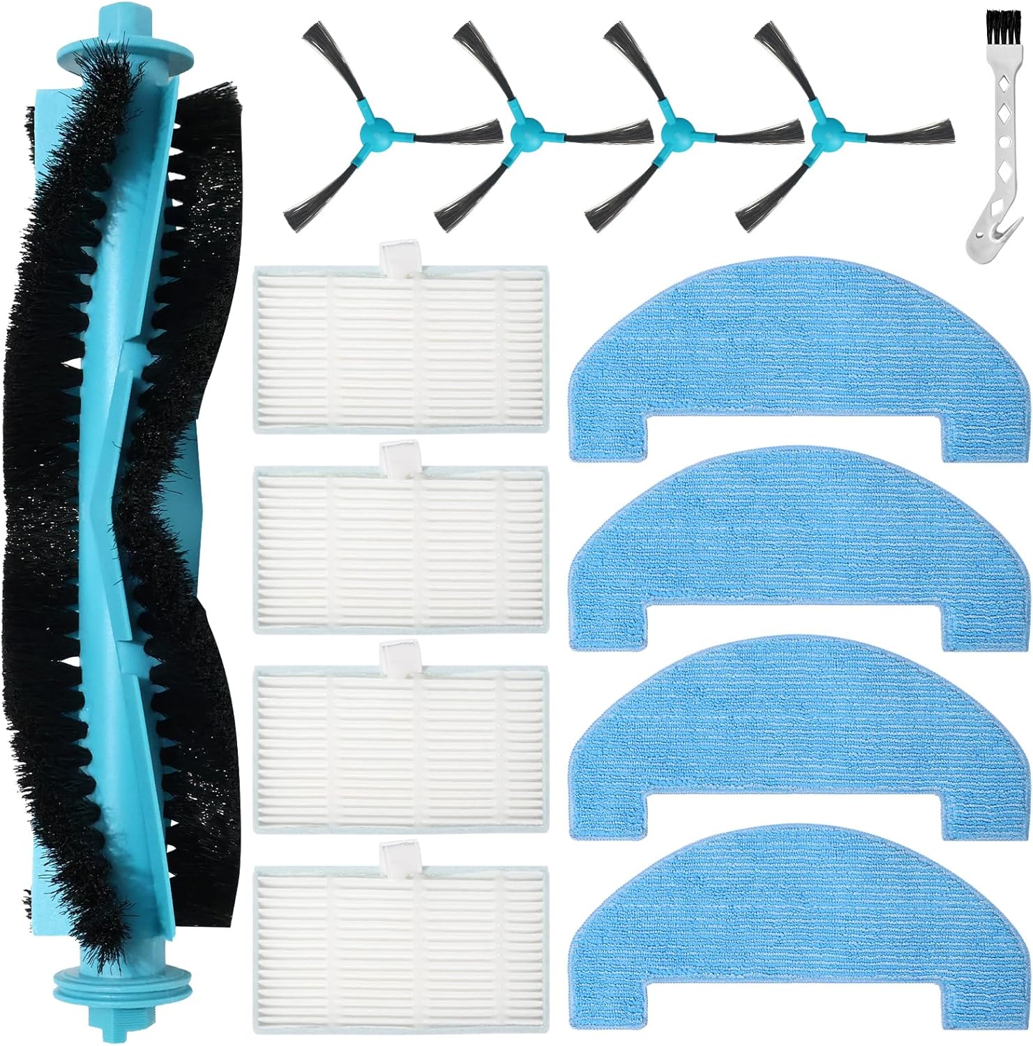 Accessoires Pour Ultenic D10/t10 Lite, Pour Proscenic Q8 Max, Pour Dreame Mova E10/e20/e20 Plus, Pour Trouver E10/e20 Pro/plus, Pour Bpmio B15/b15 Plus, Pour Lubluelu L15, Pour Monsga Ms1 Max