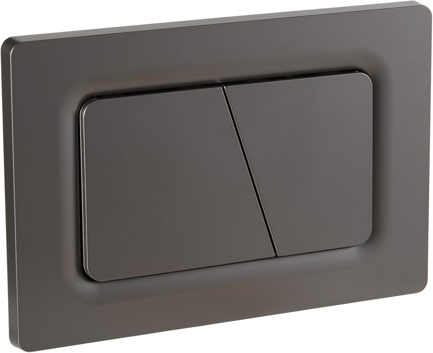 Plaque De Chasse Avec Mécanisme À Levier Et Cadre De Montage, Pièces De Rechange Compatibles Avec Geberit Sigma 01, 20, 30 & Up320 & 300, 115770115 Chasse À Deux Volumes (gris Foncé)