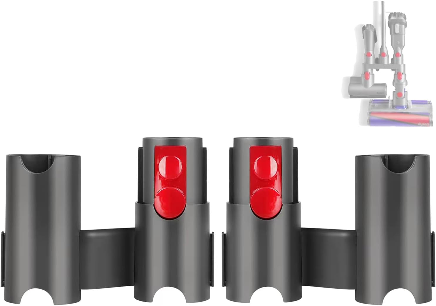 Ensemble De 2 Supports De Rangement Pour Aspirateurs Sans Fil Dyson V7, V8, V10, V11 Et V15 Outsize, Station De Charge