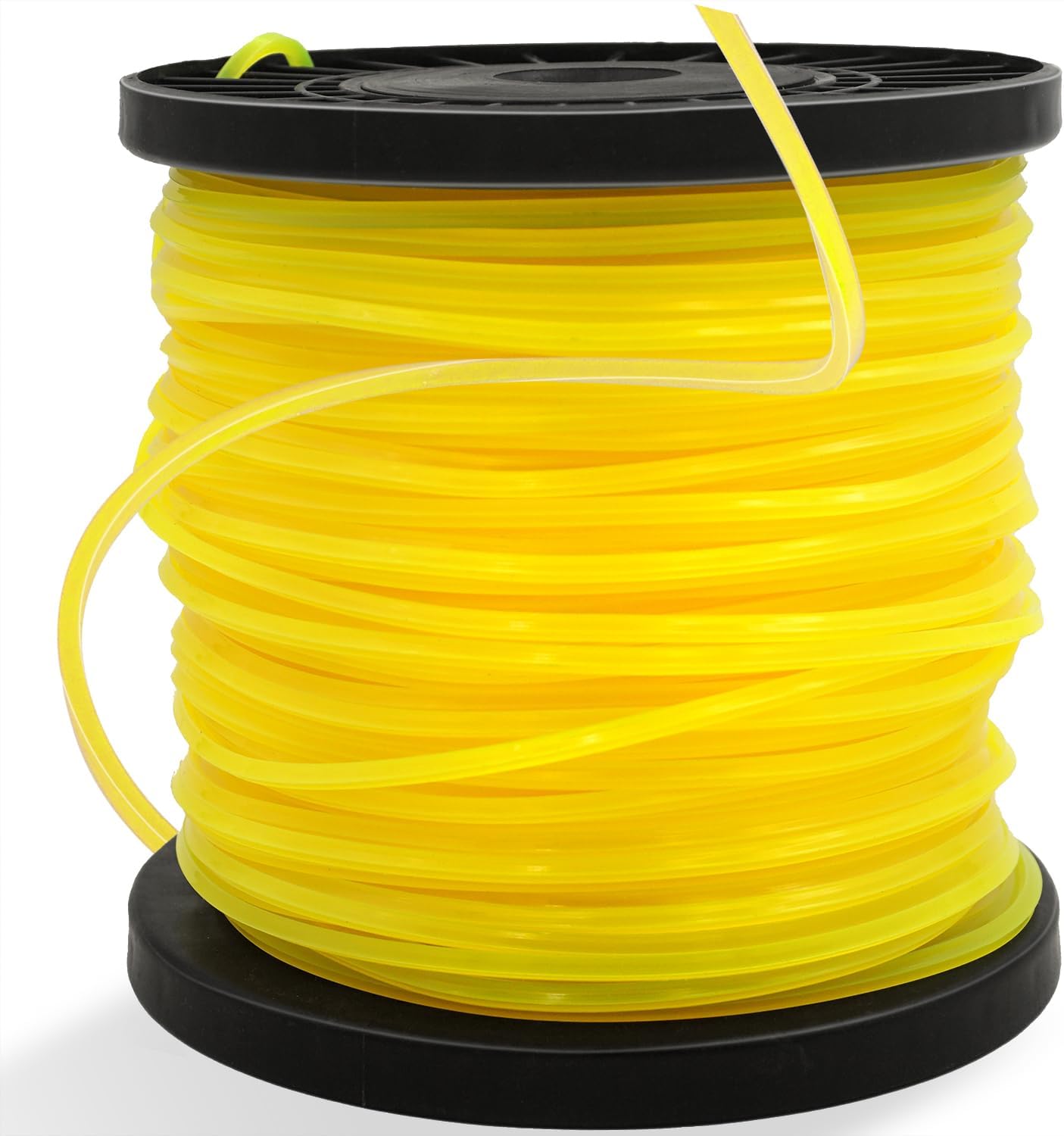 Fil De Coupe Carré Haute Performance, 2,4 Mm (0,095 Po) X 100 M, Fil En Nylon Pour Débroussailleuses, Taille Diagonale 3,4 Mm (0,13 Po).