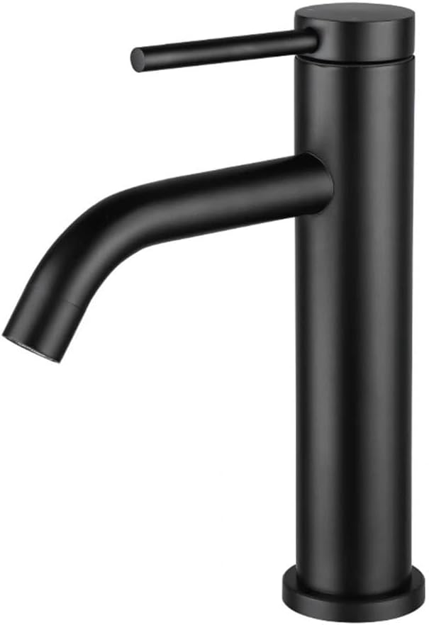 Robinet De Lavabo En Acier Inoxydable, Robinet De Salle De Bain Doré, Grand Robinet De Lavabo, Mélangeur Pour Eau Chaude Et Froide, Robinet De Salle De Bain