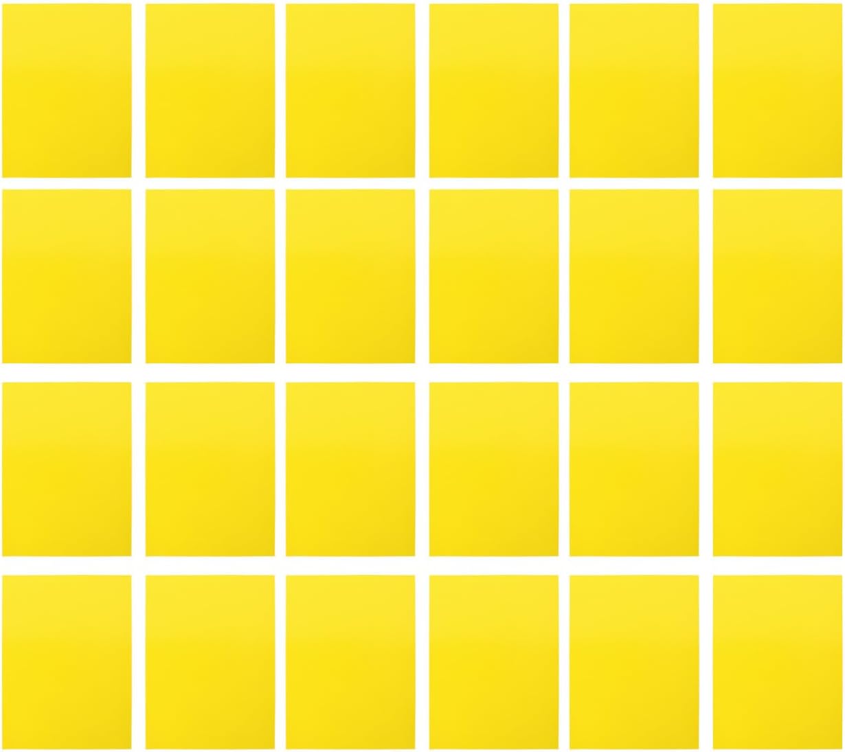 Étiquettes De Prix En Papier Enduit Pour Attirer L'Attention Des Clients – 100 Feuilles Jaunes Pour Des Actions De Dons En Supermarché