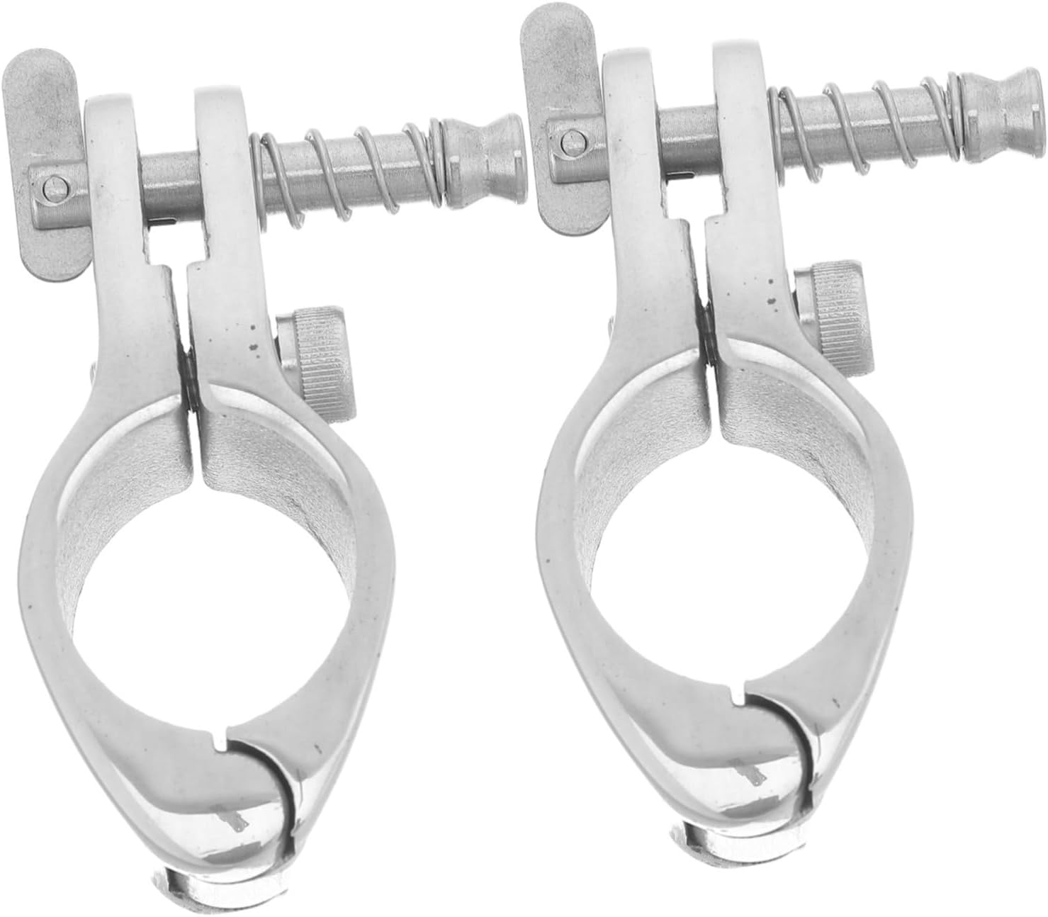 Ensemble De 2 Pinces Coulissantes Robustes En Acier Inoxydable Pour Biminis, Charnières Coulissantes Pour Auvents De Bateaux, Accessoires De Yachts Et Bateaux De Pêche