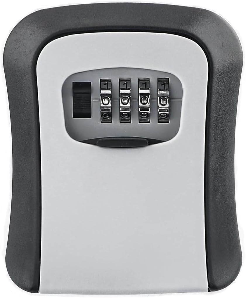 Coffre-fort À Clés, Coffre-fort À Clés Extérieur Sécurisé, Coffre-fort À Clés Avec Code À 4 Chiffres Pour L'Extérieur, Coffre-fort À Clés Réinitialisable Pour Véhicules, Industrie, Maison, Bureau