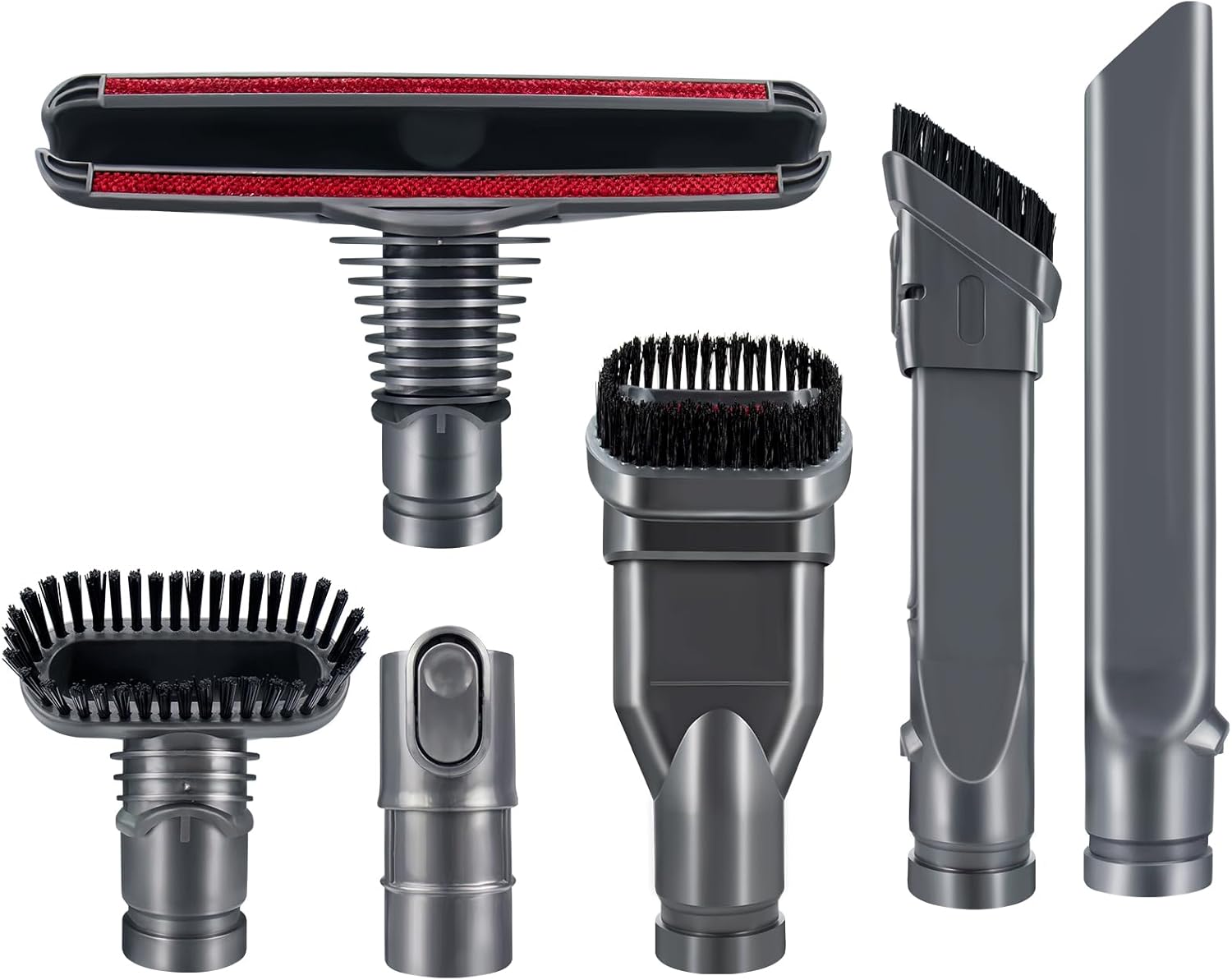Ensemble De 6 Brosses De Nettoyage Pour Aspirateurs Dyson Dc32, Dc33, Dc19, Dc19 T2 Et Dc20