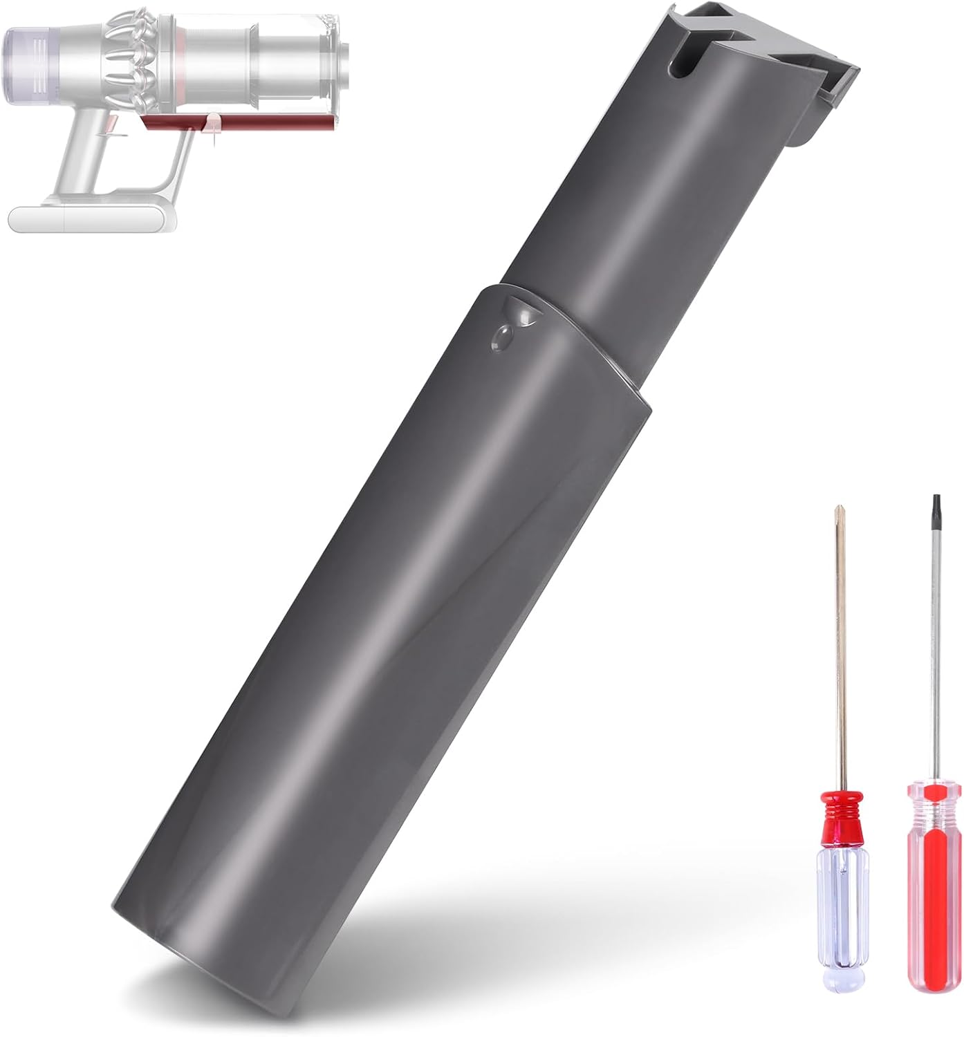 Glissière De Remplacement Pour Bac Cyclonique Des Aspirateurs Dyson V10, V11, V15, Sv12, Sv14, Sv15 Et Sv22, Plaque De Glissement Du Support Cyclonique, Grande Glissière De Bac (8 Pouces)