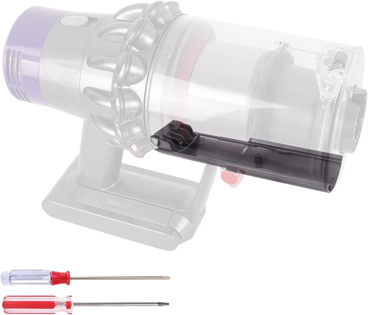 Guide De Bac De Rechange Pour Aspirateur Dyson V10 969924-01 (petit Guide De Bac Pour Corps Principal Court/support Cyclonique Du V10)