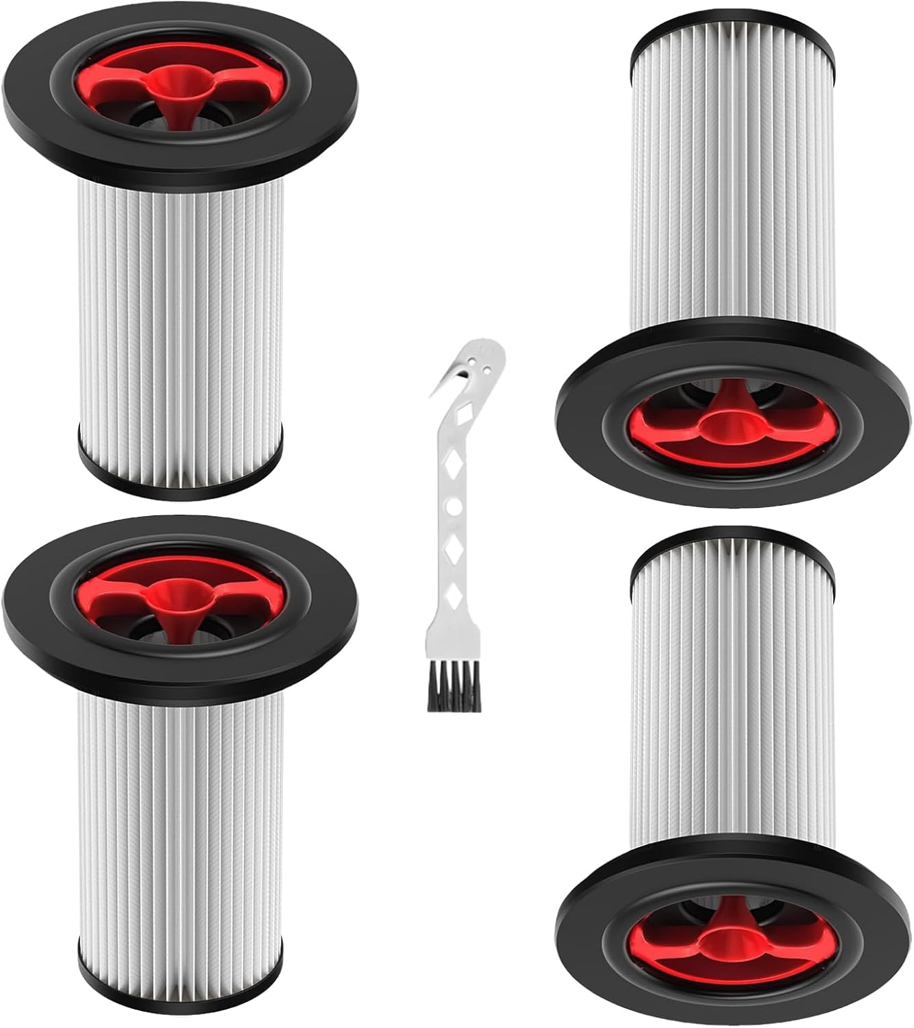 Lot De 4 Filtres De Rechange Pour Aspirateurs Bosch Unlimited Gen 2 Série 8 Bks8214w Bss81pow1 Bss825all (référence 12036642 12023349)
