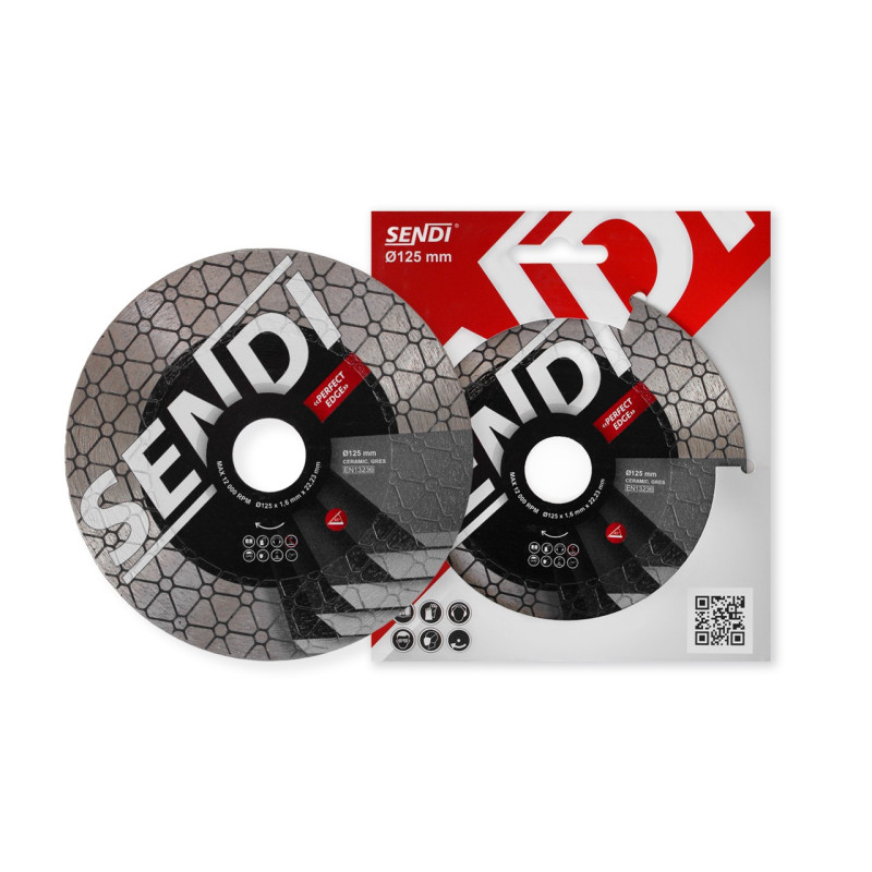 Sendi Perfect Edge Trennscheibe 125 Mm X 22,23 Mm M Zum Schneiden Und Fasen Von Fliesen