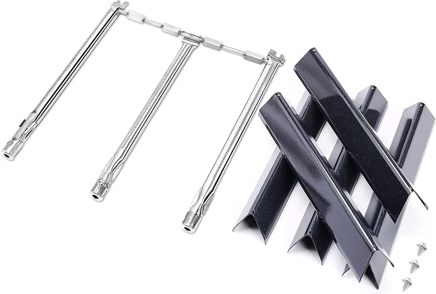 69787 Brûleur Et Rails De Diffusion De Saveur 7636 Pour Weber Spirit I Série 300, Spirit E310 S310 E320 S320 E330 S330 (avec Boutons De Brûleur Avant) Pièces Détachées Pour Weber 310 Classic, Spirit