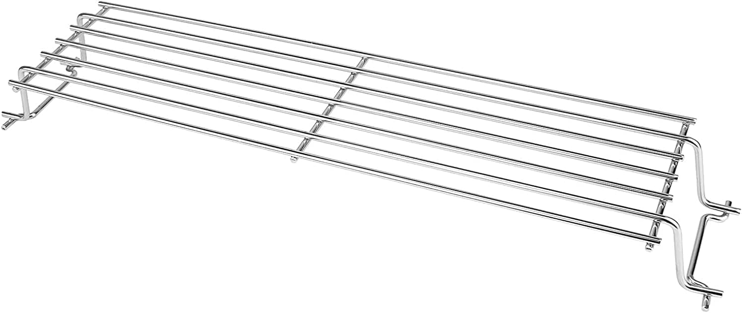 Grille De Maintien Au Chaud En Acier Inoxydable De 47 Cm (réf. 69866) Pour Weber Spirit E/s-210/220 (avec Boutons De Commande Du Brûleur Avant). Ne Convient Pas Aux Modèles Spirit Ii E/s 210.