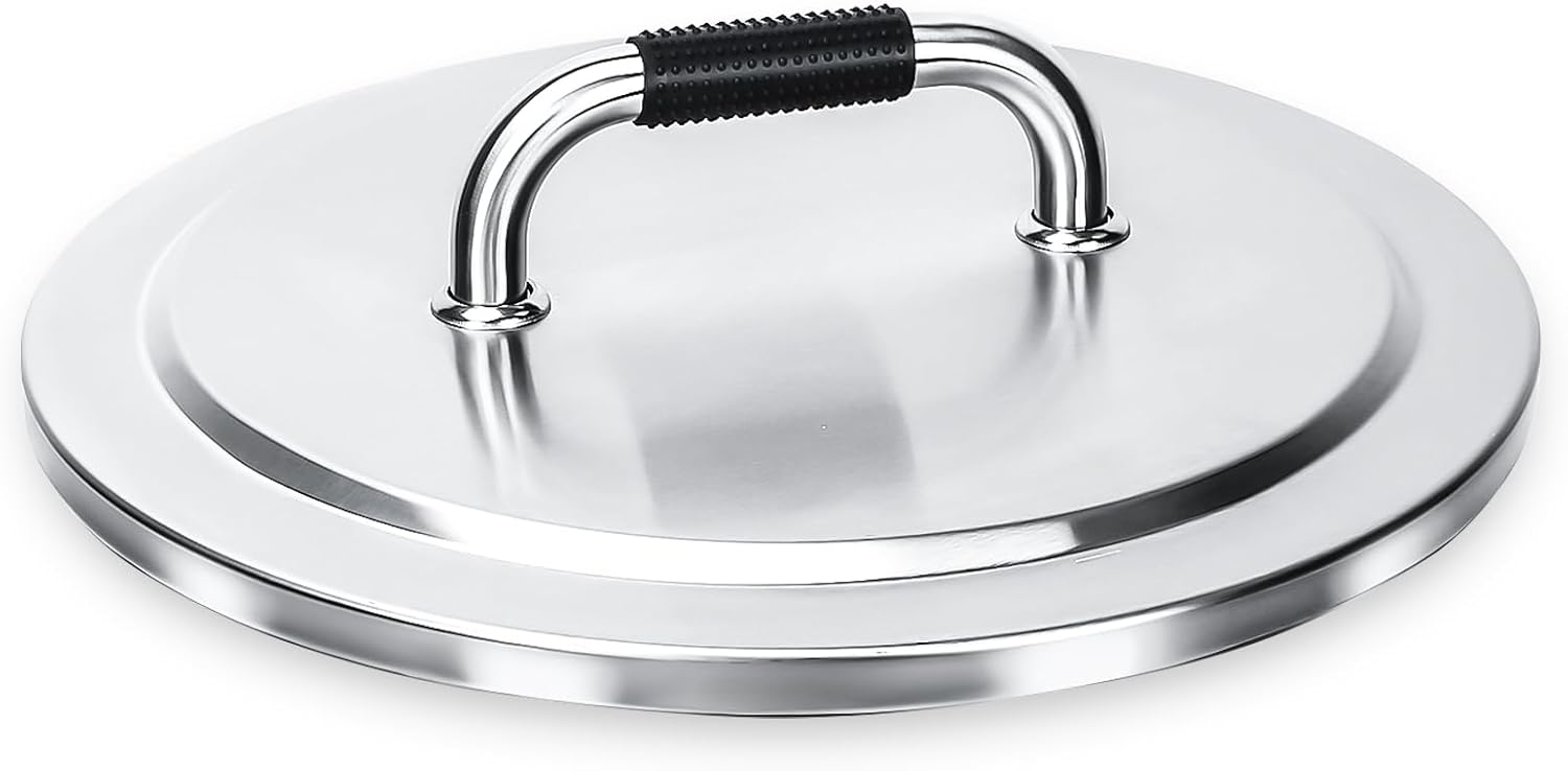 Couvercle En Acier Inoxydable Pour Foyer Bonfire Solo Stove, Accessoire Pour Foyer Bonfire, Accessoire De Combustion Du Bois À Faible Fumée, 1 Pièce