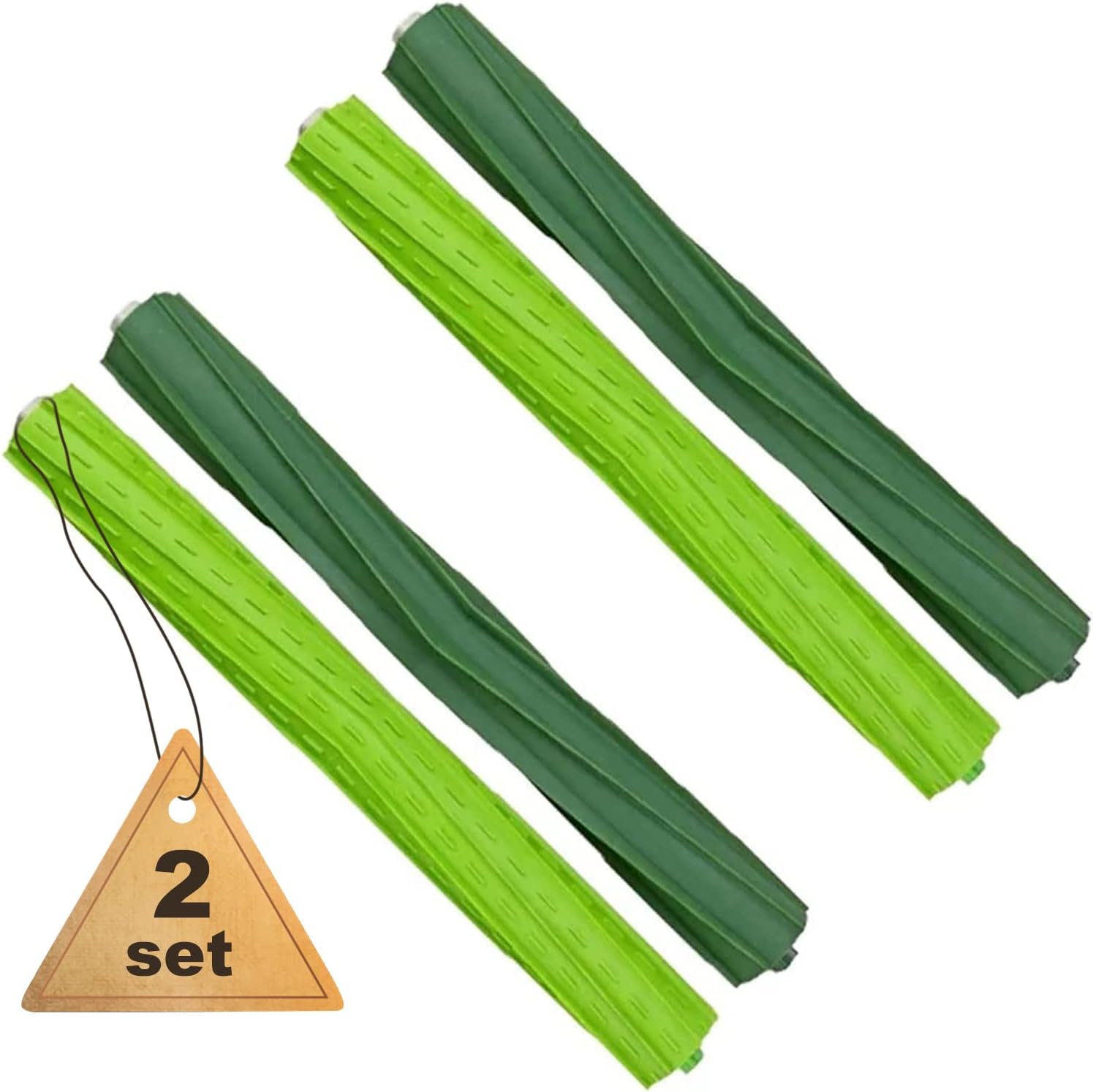 Lot De 2 Brosses À Rouleau En Caoutchouc De Rechange Pour Aspirateurs Irobot Roomba S9 (9150), S9+, S9 Plus (9550) Et De La Série S