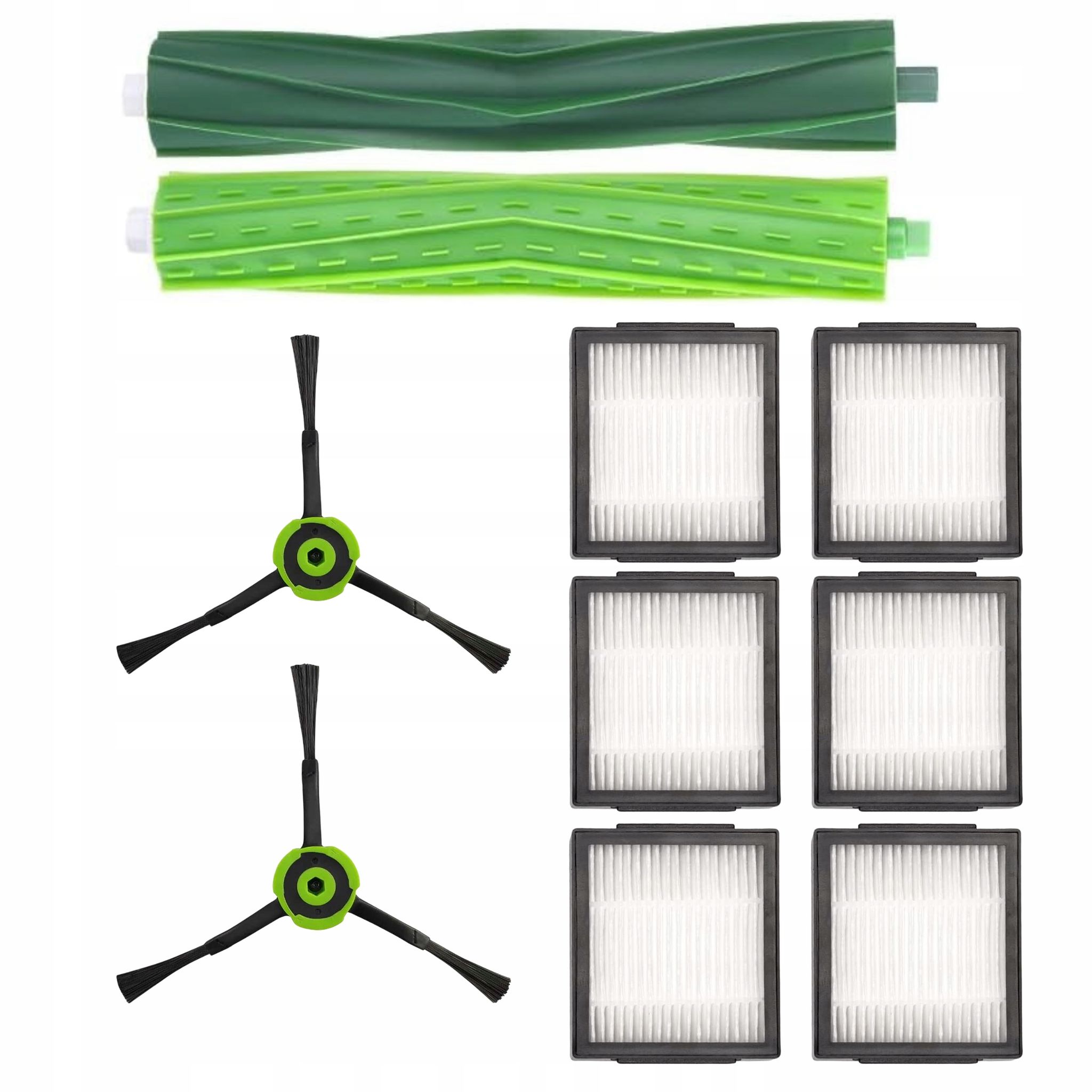 Irobot Roomba Combo J7/j7+/j9/j9+ Bürstenfilter-set 9-teilig.