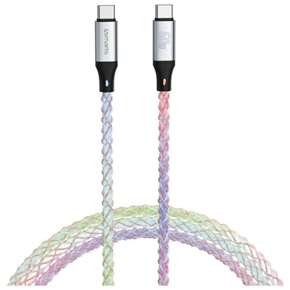 4smarts Usb-c 60w 1,5m Rgb-kabel