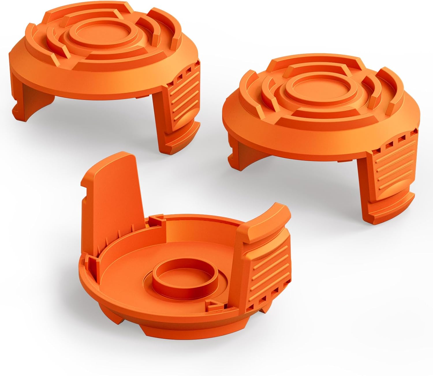 Ensemble De 3 Capuchons De Bobine Pour Coupe-bordures Worx Wa0010, Capuchon De Remplacement Pour Coupe-bordures À Batterie Worx, Accessoires De Jardin Et De Pelouse