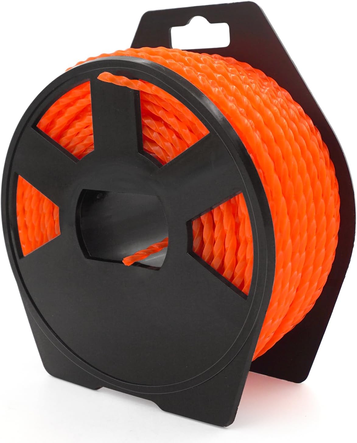 Fil De Coupe Carré Torsadé De 0,12" (3 Mm) En Nylon Robuste, Diamètre 3,0 Mm X 32 M (105 Pi)