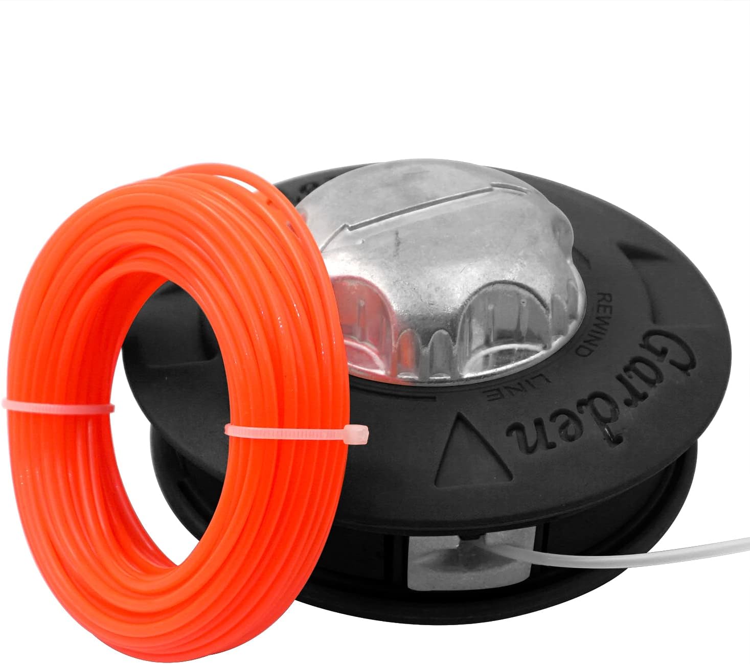 Tête De Bobine De Rechange Pour Gaucher M10 X 1,25 Pour Coupe-bordures Avec 15 M De Fil Universel De 2,4 Mm Pour Débroussailleuses