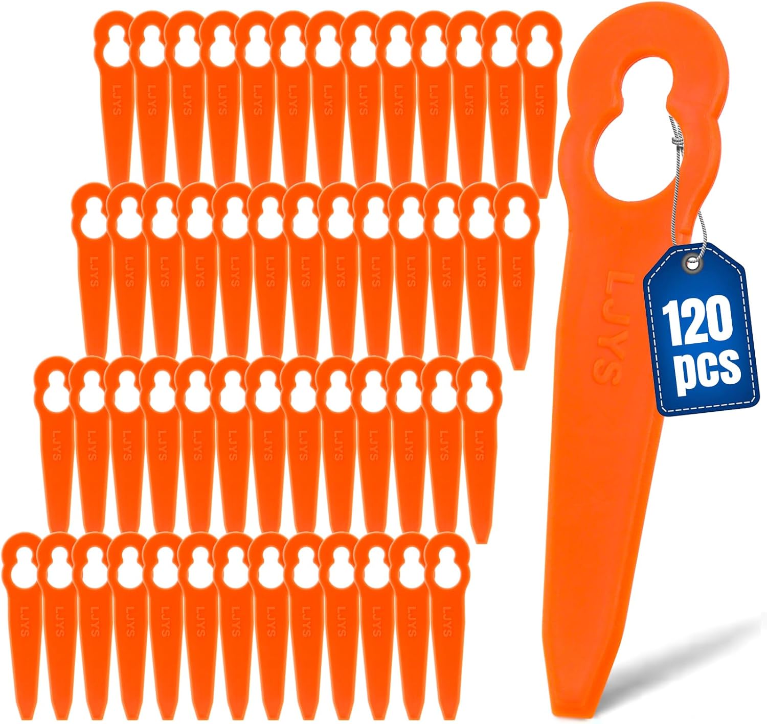 Lot De 120 Lames De Rechange En Plastique Pour Les Débroussailleuses Sans Fil Stihl Polycut 2-2, Polycut 3-2, Fsa 45 Et Fsa 57