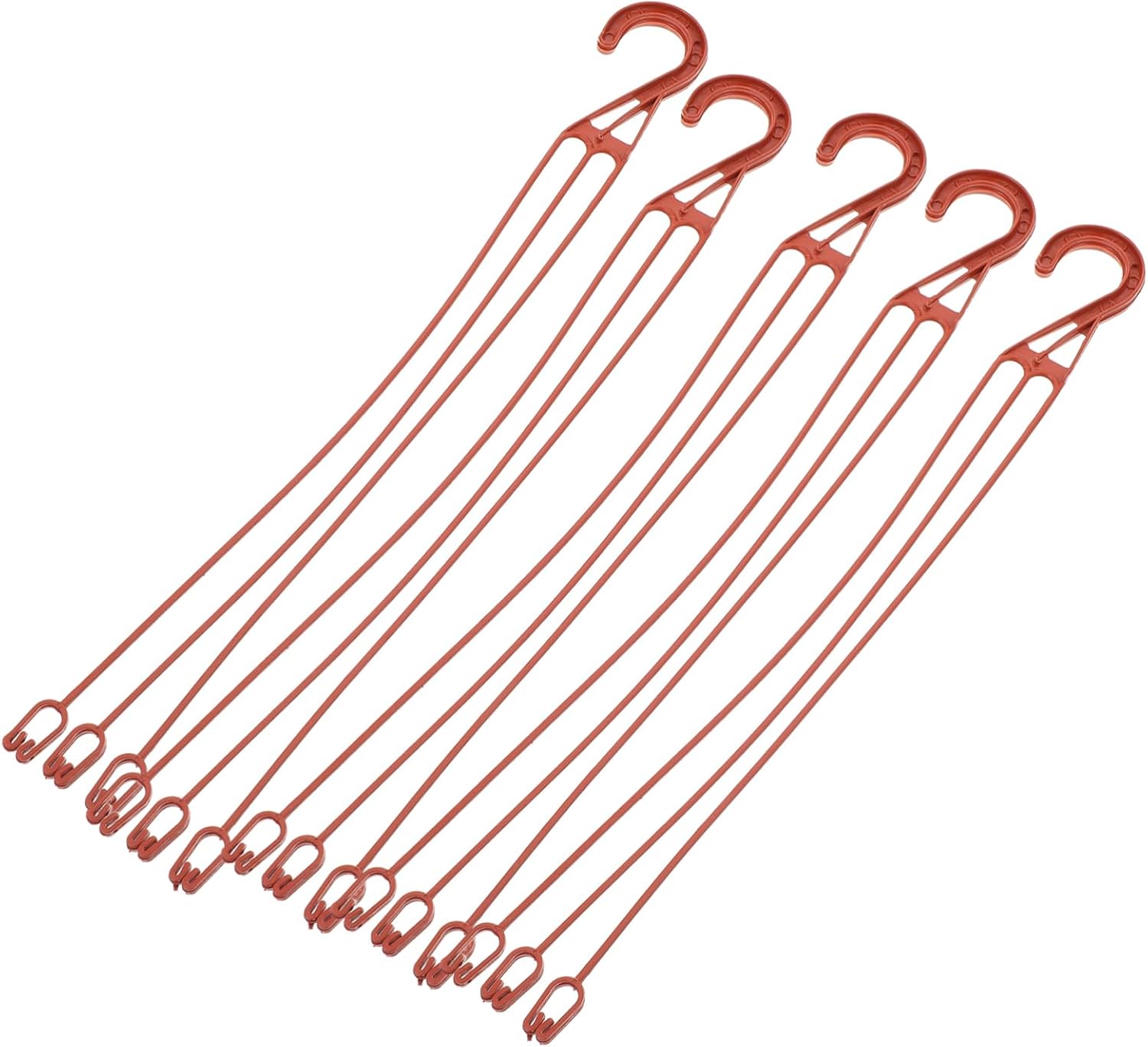 Ensemble De 25 Crochets De Suspension Pour Pots De Fleurs, Support Pratique Pour Pots D'Intérieur Et D'Extérieur, Durable Et Facile À Utiliser Pour Mettre En Valeur Vos Plantes.