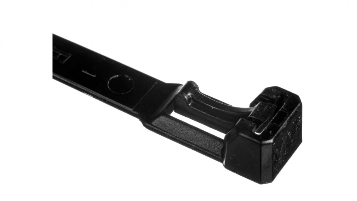 Wiederverwendbarer Kabelbinder 250x7,5mm Schwarz Bmwn5352e /100 Stück/