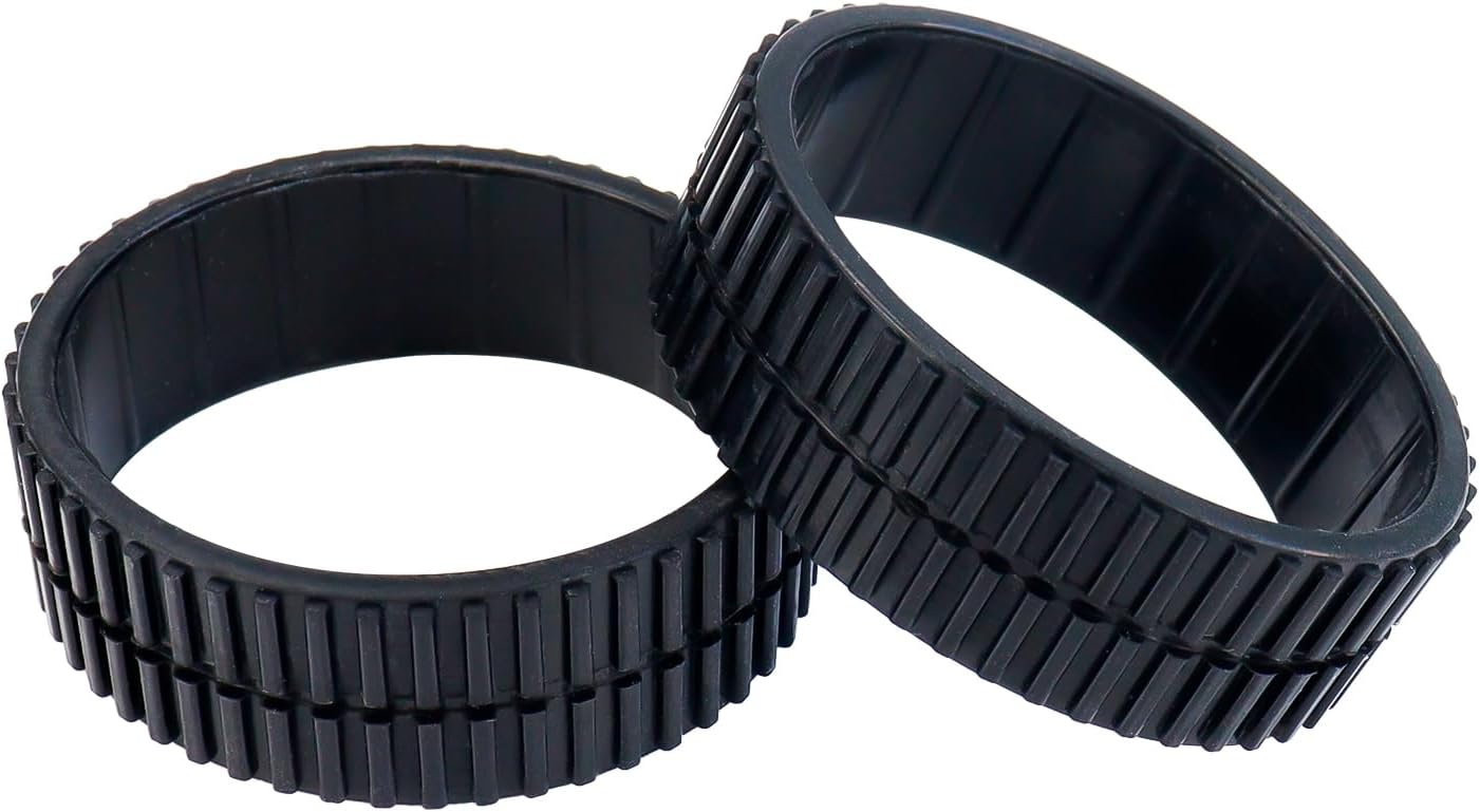 2 Pneus En Caoutchouc De Rechange Pour Aspirateurs Robots Irobot Braava 380t, 390t, 375t, 380, 390, 320, 321, Mint Plus 5200, 4200