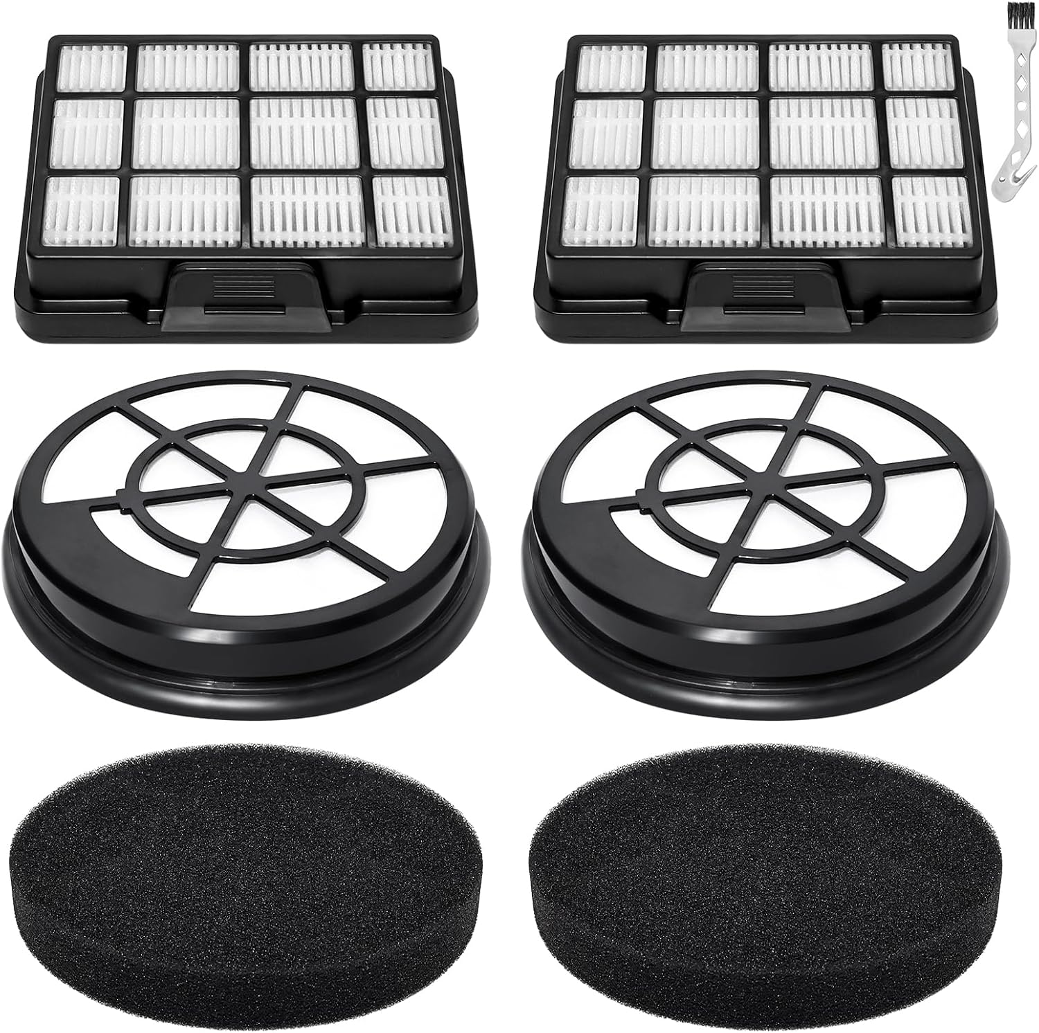 Ensemble De 4 Filtres De Rechange Pour Aspirateur Bosch Série Bbz152ef (bgc05, Bgs05, Bgc05a320, Bgc05a220a, Bgc05aaa1, Bgc05a322, Bgc05aaa2, Bgs05x240), Compatible Avec L'Aspirateur Amazon Basics Vcs
