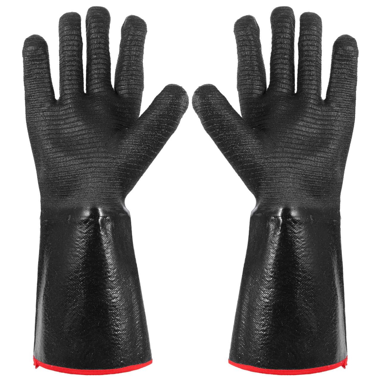Gants En Néoprène Antidérapants Et Ignifuges, Résistants À La Chaleur Jusqu'à 500 °c Et Lavables En Machine, Pour La Cuisine Et Les Environnements Thermiques