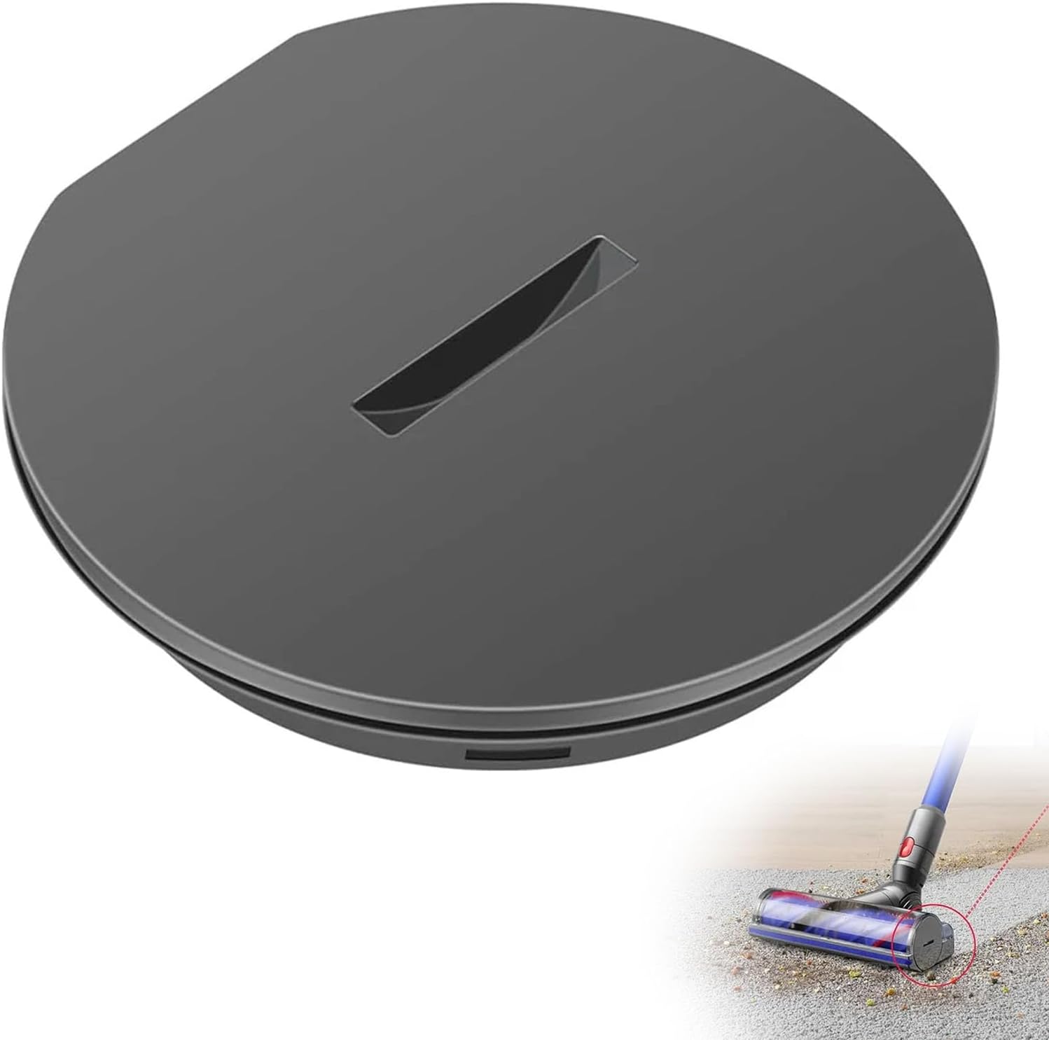 Couvercle D'Embout Pour La Brosse De Sol Des Aspirateurs Dyson V8, V10 Et V11, Accessoires Pour Aspirateurs À Entraînement Direct, Démontage De La Tête D'Aspirateur